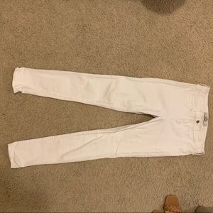 Hollister white jeans size 7 regular length